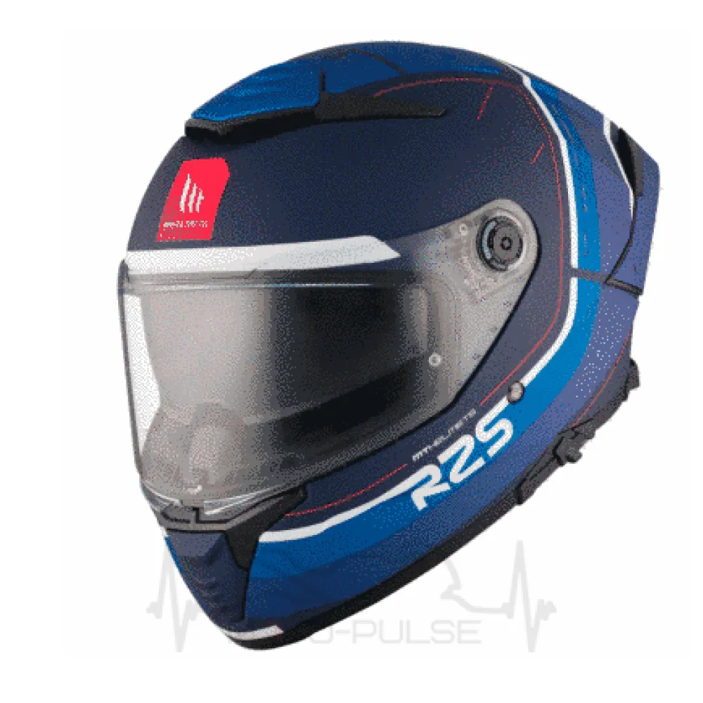 Мотошолом MT Thunder 4 R25 С7 Black/Blue L